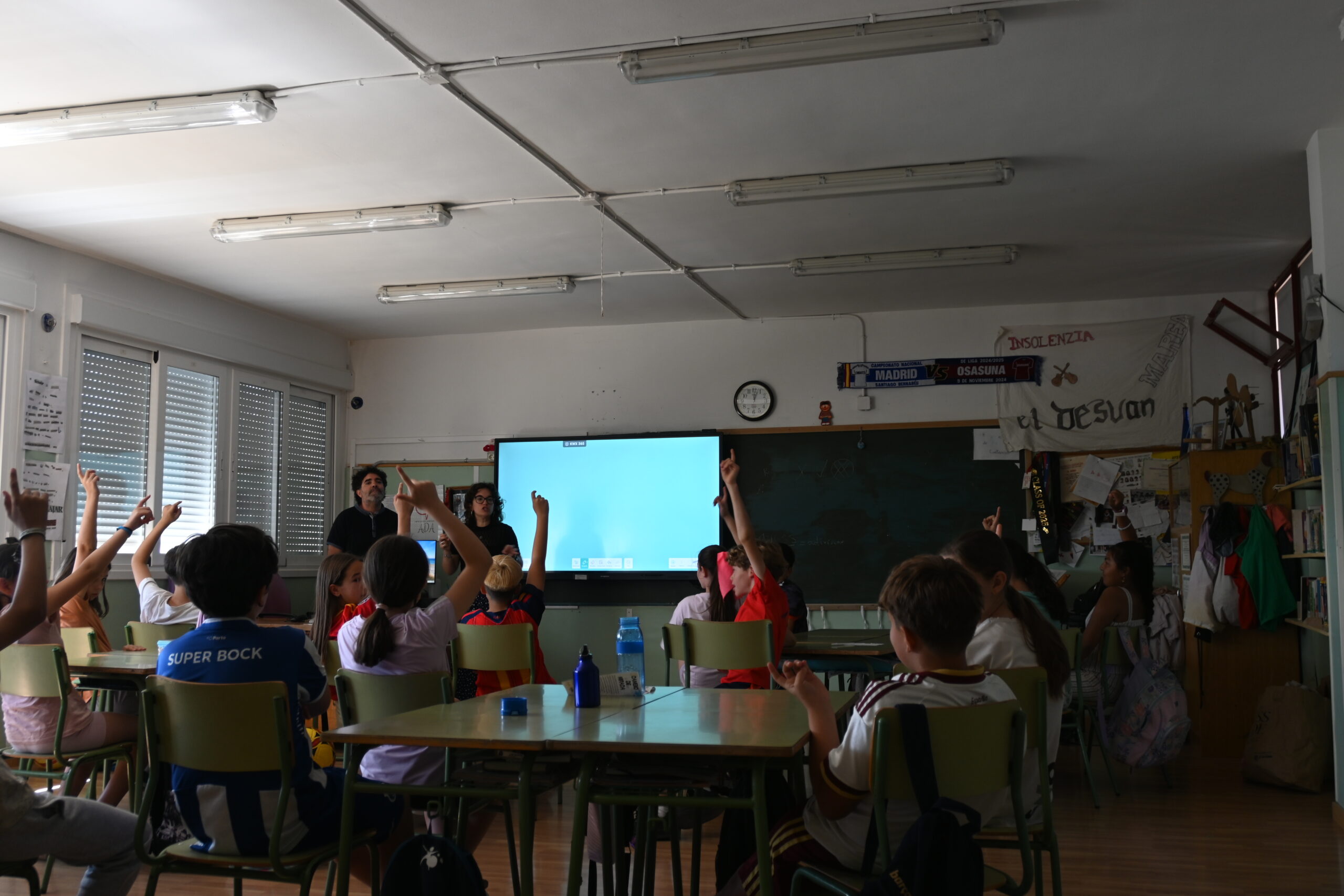 ADAFA acerca la realidad del acogimiento a la comunidad educativa del CEIP Maestro Don Pedro Orós de Movera