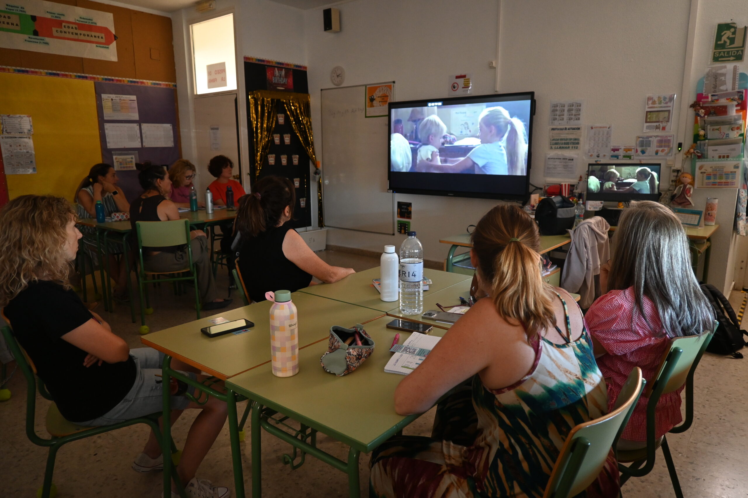 ADAFA acerca el acogimiento familiar al equipo docente del CEIP Miguel Artigas de Pinseque